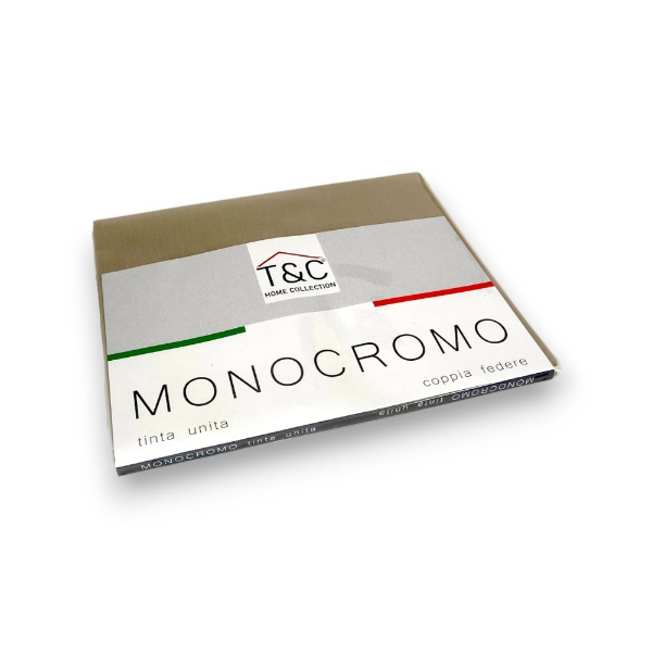 Immagine di Coppia Federe Monocromo A Sacco By T&C